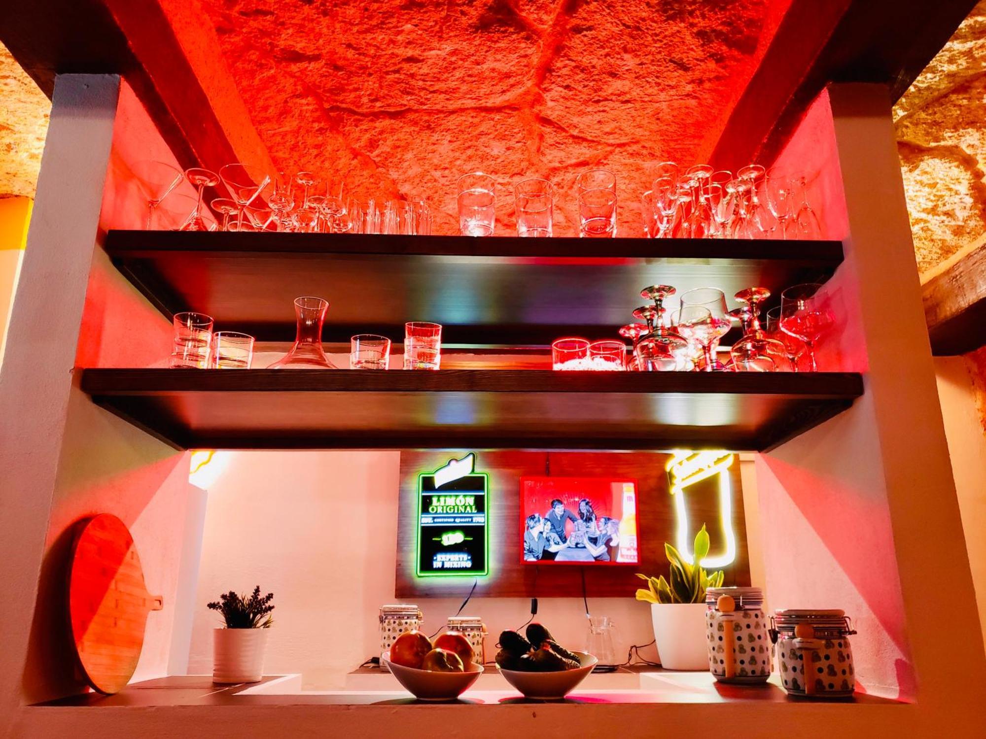 Casa Rural Cueva El Nido Casas de Fernando Alonso Kültér fotó