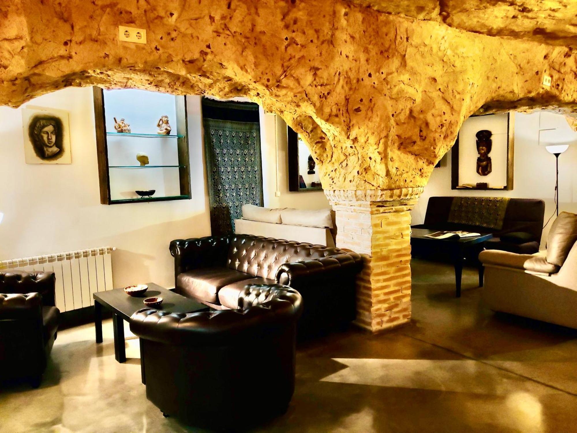 Casa Rural Cueva El Nido Casas de Fernando Alonso Kültér fotó